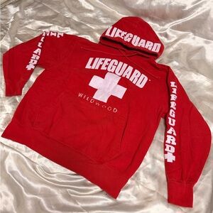 Lifeguard Red Women's Hoodie